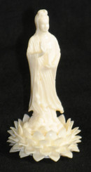 Boon Decor Quan Yin Figurine - 2.75 Ivory Resin