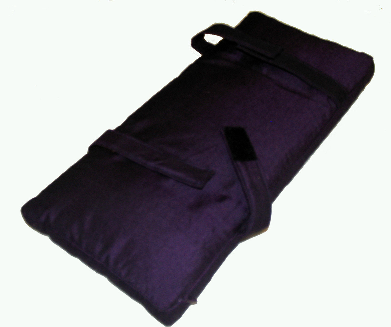 Seiza Bench Cushion Showing Velcro Strap Boon Decor