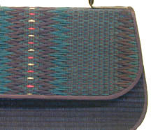 Boon Decor Handbag - Woven Tatami - Green/Black
