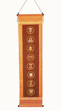 Boon Decor Wall Hanging Mandala - The Eight Auspicious Symbols SEE CHOICES