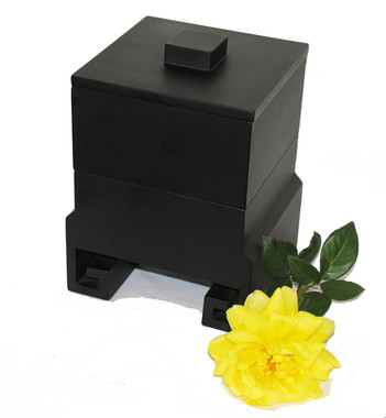 Boon Decor Asian Style Two-Tier Satcking Wood Treasure Box