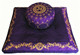 Boon Decor Meditation Cushion Set Zafu Pillow and Zabuton Om Lotus Wreath SEE COLORS