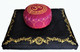 Boon Decor Meditation Cushion Set Zafu Pillow and Zabuton Om Lotus Wreath SEE COLORS