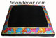 Boon Decor Meditation Cushion - Zabuton Floor Mat -  Limited Edition - Celestial Cats 