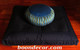 Boon Decor Meditation Cushion Set - Zafu and Black Zabuton - Global Weave SEE COLORS