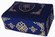 Boon Decor Meditation Cushion Rectangular Zafu Dharma Key SEE SYMBOLS and COLORS