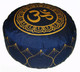 Boon Decor Meditation Cushion 7 h Buckwheat Kapok Fill Zafu Pillow Om in Lotus SEE COLORS