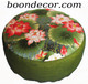 Boon Decor Meditation Cushion Zafu - Combination Fill - Lotus Sanctuary Collection