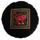 Boon Decor Meditation Cushion Buckwheat Zafu - Celestial Garden Cats Collection #7