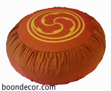 Boon Decor Meditation Cushion Zafu Pillow Wheel of Joy SEE COLOR CHOICES
