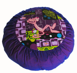 Boon Decor Meditation Cushion Zafu For Children - Cotton Print Pink Panther SEE CHOICES