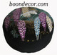Boon Decor Meditation Cushion Buckwheat Kapok Fill Zafu Limited Edition 7 high SEE CHOICES