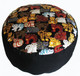 Boon Decor Meditation Cushion Buckwheat Kapok Fill Zafu Limited Edition 7 high SEE CHOICES