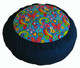 Boon Decor Meditation Cushion Zafu - Rare Find Fabric Limited Edition - Love Peace and Happiness