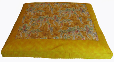 Boon Decor Meditation Cushion Floor Mat Limited Edition Zabuton Symphony in the Breeze Gold