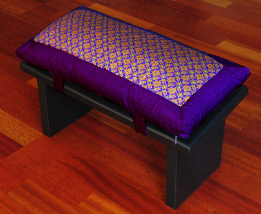 Meditation Bench and Cushion Set Indochine SEE PATTERN and COLOR CHOICES