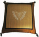 Boon Decor Japanese Tatami Throw Pillow - Embroidered with Burmese Silk Trims SEE CHOICES