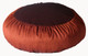 Boon Decor Meditation Cushion Zafu Pillow Rain silk Rust Brown - Limited Edition