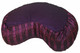 Boon Decor Meditation Cushion Crescent Buckwheat Zafu Pillow - Global Weave - Purple
