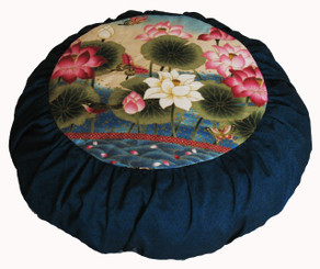 Boon Decor Children Meditation Cushion Zafu Pilow - Cotton Print Lotus Sanctuary SEE COLORS