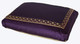 Boon Decor Zafu Pillow - Sitting Cushion Purple Brocade One of a Kind SEE FRONT AND BACK