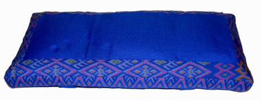 Boon Decor Backrest Support Cushion Global Ikat Blue SEE PATTERNS