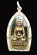 Boon Decor Buddha Pendant - Amitayus Long Life Bronze in Hand Crafted Silver Casing