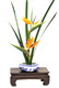Boon Decor Ikebana Bowl - Blue and White Dragon 6 dia X 2.5 high