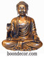 Boon Decor Buddha Statue - Varada Mudra - Charity and Compassion - Solid Bronze 10 h
