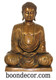 Boon Decor Buddha Statue - Zen Meditation Posture - Solid Bronze 15 h