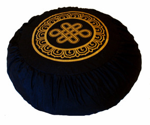 Boon Decor Meditation Cushion Zafu Pillow Buckwheat Fill Eternal Knot SEE COLORS