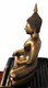 Boon Decor Buddha Statue - Earth Witness Mudra - Solid Bronze 21