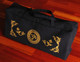 Boon Decor Meditation Tote Bag - 100percent Cotton Canvas Silkscreen Om Black