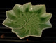 Boon Decor Celadon Grape-Leaf Plate
