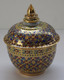Boon Decor Hand Painted Benjarong Jar One of a Kind 3.5dia 5h SEE CHOICES