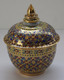 Boon Decor Hand Painted Benjarong Jar One of a Kind 3.5dia 5h SEE CHOICES