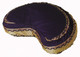 Boon Decor Crescent Zafu Meditation Pillow Buckwheat Cushion Silk Brocade SEE COLORS