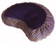 Boon Decor Crescent Zafu Meditation Pillow Buckwheat Cushion Silk Brocade SEE COLORS