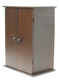 Boon Decor Altar Cabinet Butsudan - Solid mango Wood Dark Walnut Finish - CABINET ONLY