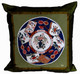 Boon Decor Japanese Decorative Throw Pillow Imari Plate Furoshiki SEE PATTERN COLOR CHOICES