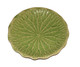 Boon Decor Celadon Dinnerware Lotus Blossom Collection 10.75 Water Lily Leaf Dinner Plate