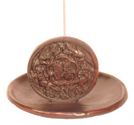 Boon Decor Incense Holder - Double Happiness Resin
