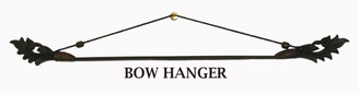 Boon Decor Fabric/Runner Hanger - Carved Teak Wood and Bamboo Bow - 27"