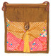 Boon Decor Purses/Pouches Kimono Silk Print Shoulder Bag - Kimono Silk Print - Brown