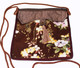 Boon Decor Flat Shoulder Bag - Kimono Silk Print SEE COLORS and PATTERNS