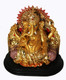 Boon Decor Ganesh with Bolsters 4 Painted Resin