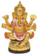 Boon Decor Ganesh with Flower Garlands - 6 Painted Resin