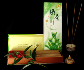 Boon Decor Incense Golden Drop - Therapeutic GreenTea - Gift Boxed