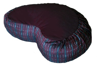Boon Decor Meditation Cushion Crescent Buckwheat Zafu Global Pattern SEE COLORS