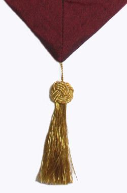 Boon Decor Altar Cloth Or Wall Hangings - Embroidered Designs Gold Tassel